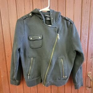 Womens / Ladies Harley Davidson Medium Cotton Blend Sweat Jacket Hoodie